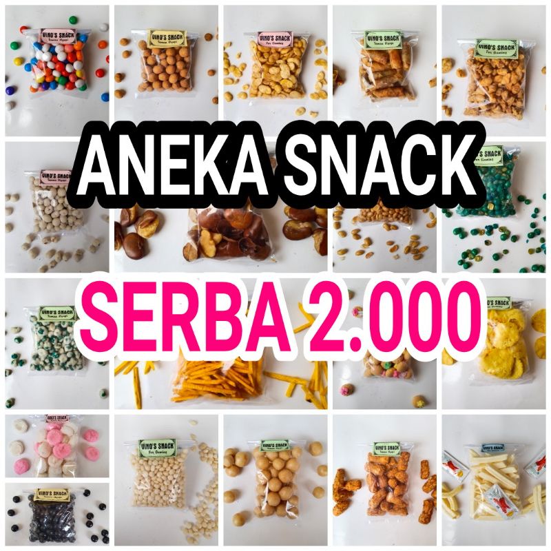 

Vino's Snack" Snack kiloan Serba 2.000