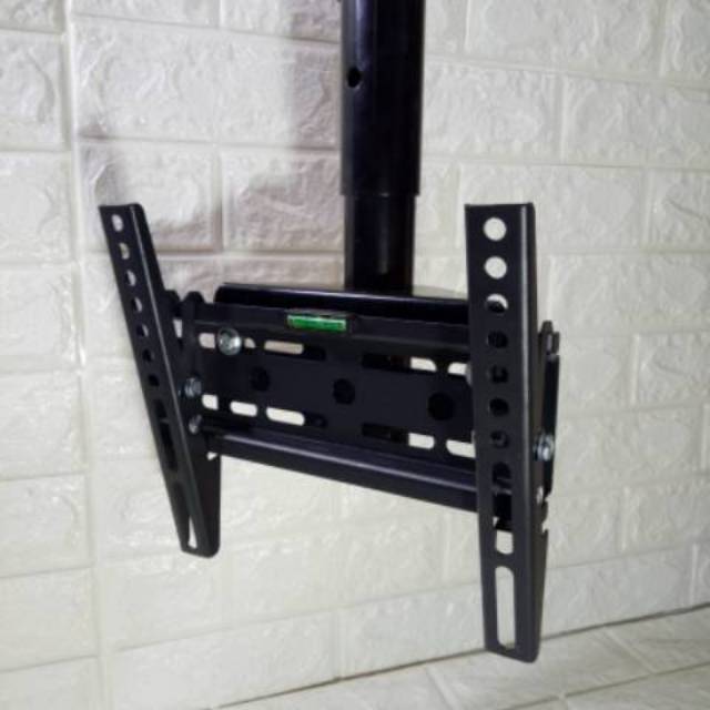 Bracket TV Gantung 43 40 32 24&quot; Water Pass 2 Meter Adjustable Bahan Tebal