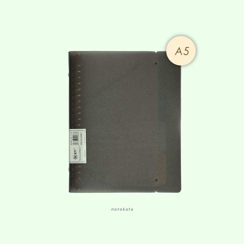 

Binder A5 Transparent Black