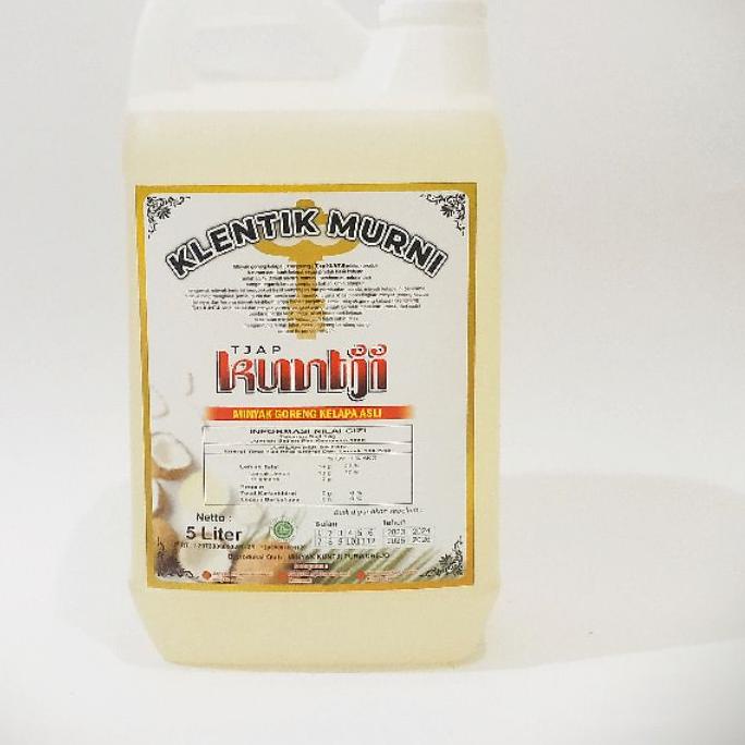 

Special Minyak Klentik Alami Kuntji 5 Liter / Minyak Kelapa Murni 5000ml