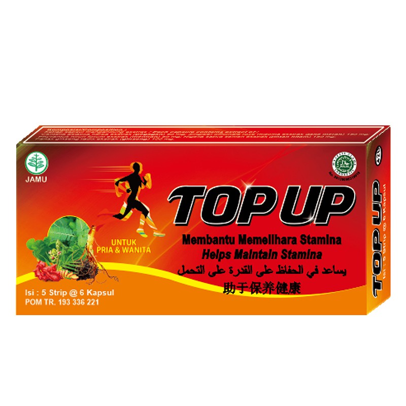 Top Up Strip 30 kapsul - Dami Sariwana - Menjaga daya tahan tubuh