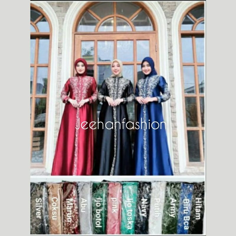 Gamis Bordir / Gamis Sultan / Gamis Pesta / Gamis Marbella Kristal