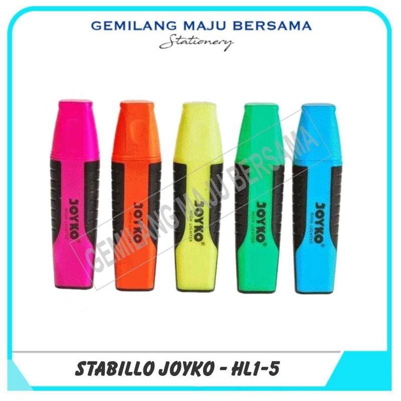 

Highlighter / Stabillo Joyko JK HL 1-5