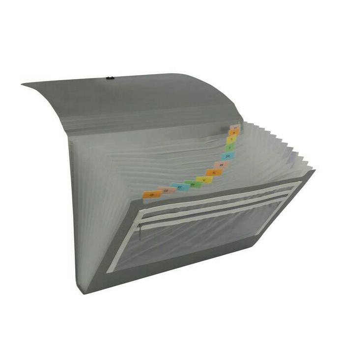 

READY STOCK Expanding file Folio with zipper Bantex berkualitas AP349