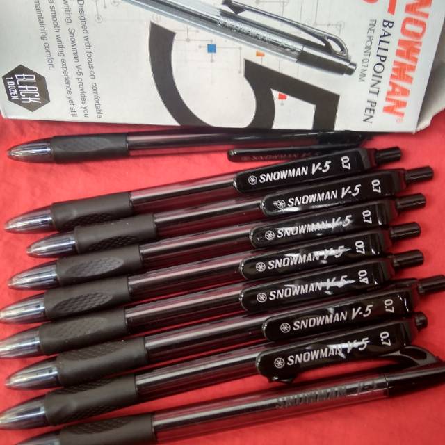 

Snowman pena semi gel 0.7mm V-5