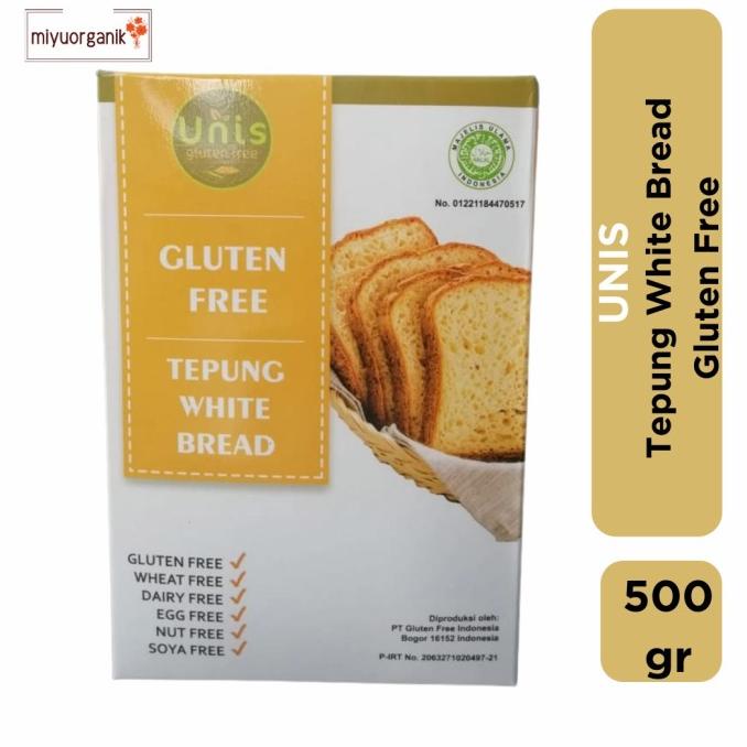 

[[COD]] Tepung White Bread Gluten Free / Unis Gluten Free 500gr TERBATAS Kode 1254