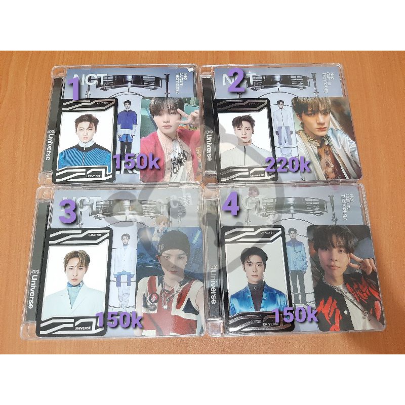 Jewel Case Only Universe Jeno, Jaemin, Renjun, Jaehyun