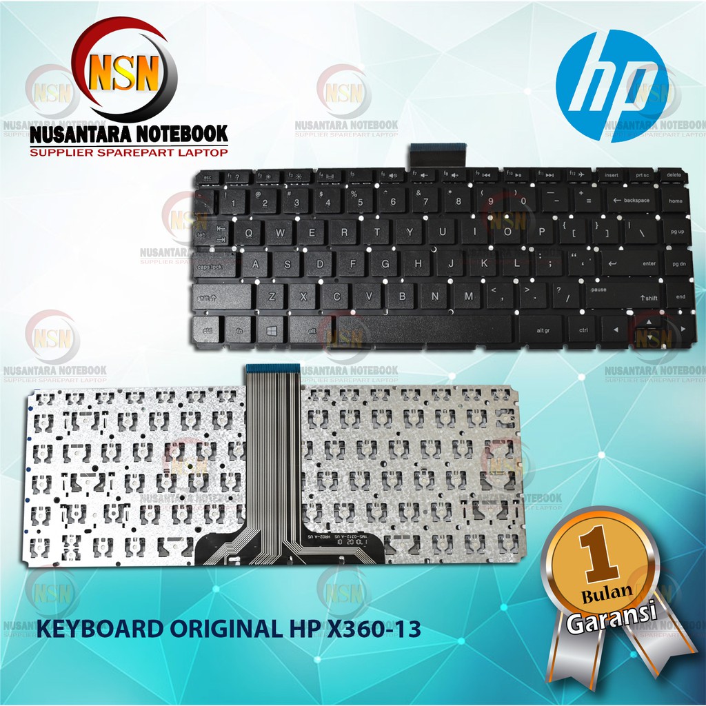 Keyboard Laptop Original HP X360-13 X360 13-A000 13-A100 13-A200