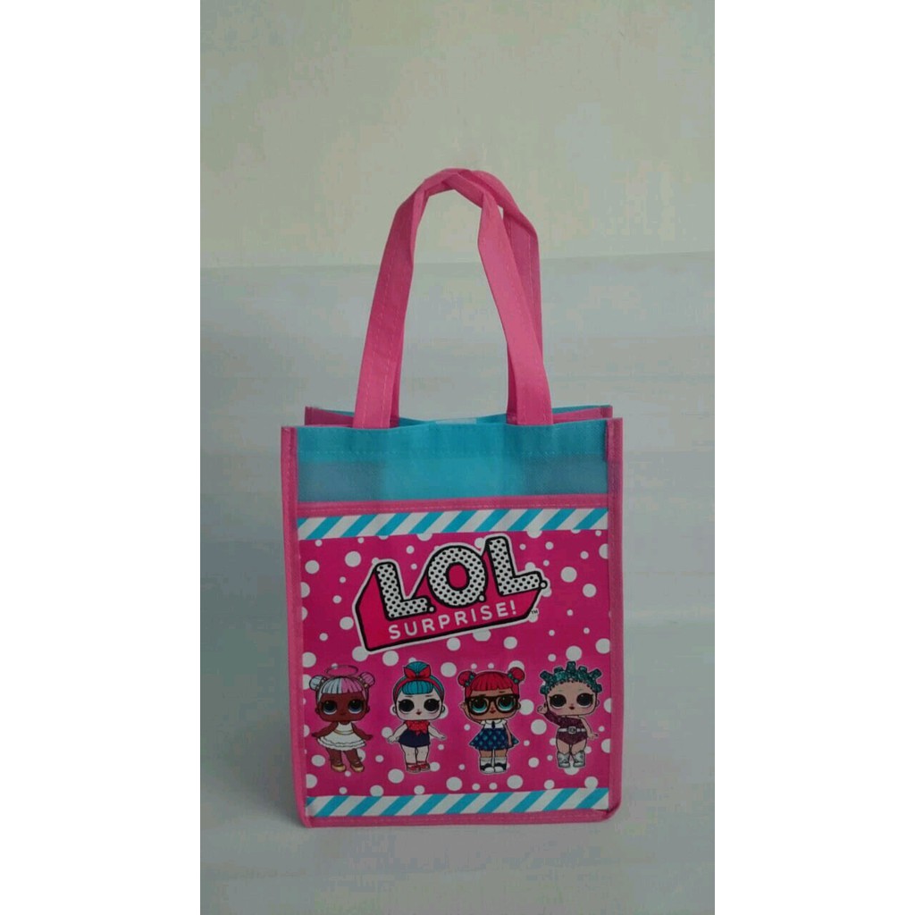 

TAS ULANG TAHUN ANAK LOL MODEL KANTONG READY STOCK