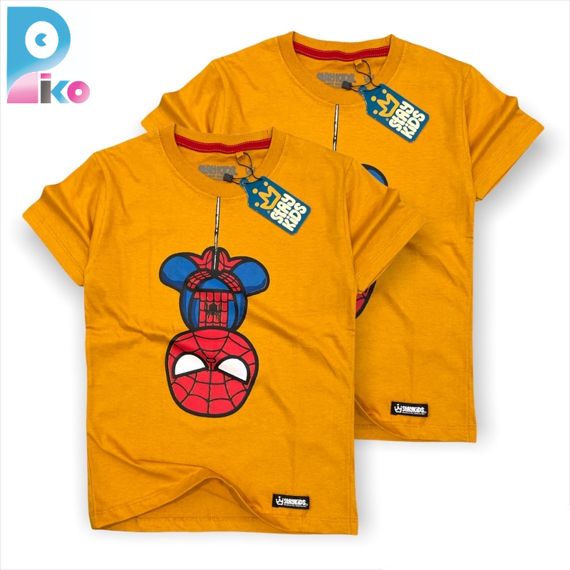 Piko kaos distro anak usia 1-12 tahun bahan katun