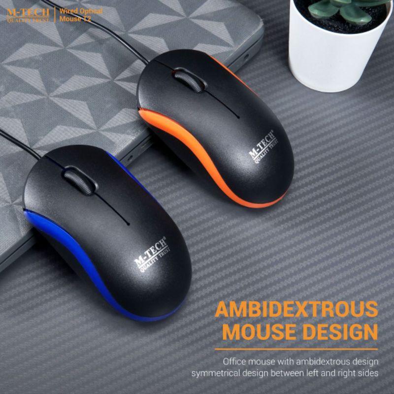 mouse usb kabel setandar mtech T2 original