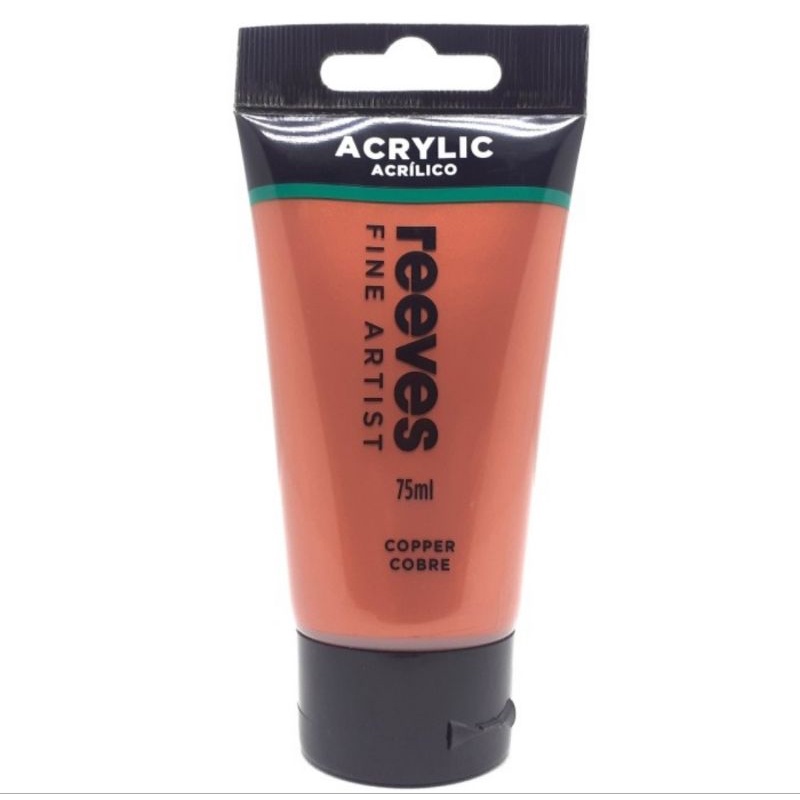 

REEVES ACRYLIC PAINT 75 ML COPPER