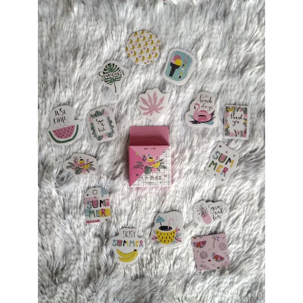 

Stiker Deco Aesthetic Jurnal Summer