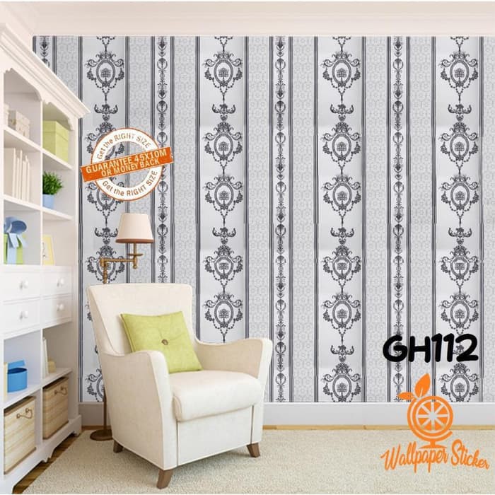 Wallstiker kamar tidur Wallpaper Dinding ruang tamu Wallpaper Aestetic Wallpaper Dinding GH Multifungsi 45cm x 9m