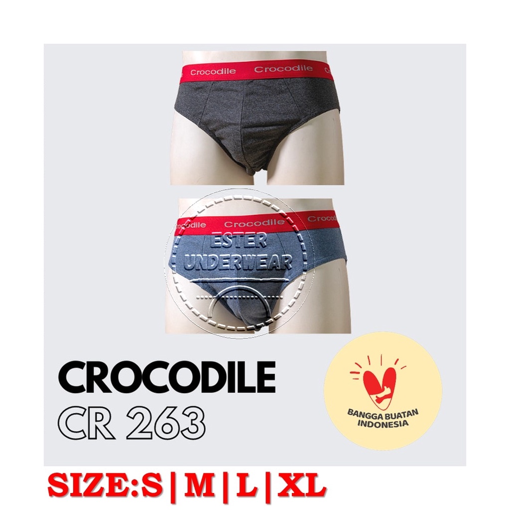 Celana Dalam Pria CROCODILE CR 263 ISI-2 PCS