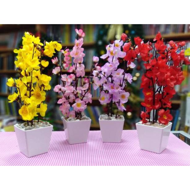 

1.1 Year Sale TERLARIS!! Pohon imlek meihua angpao 30 cm murah sakura