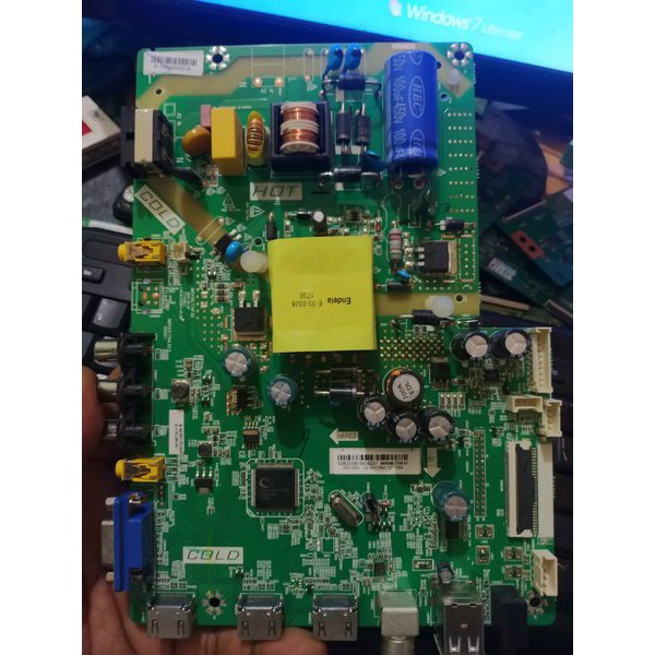 MB - MAINBOARD - MESIN TV LED PANASONIC TH 43E302 G - 43D302G - 43D1600 - 43 E 302 G - 43E302G - TH4