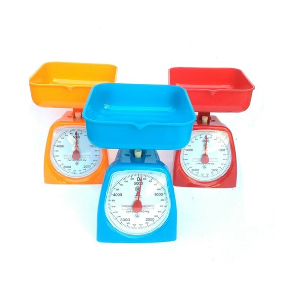 HARGA PROMO!!! Timbangan Dapur Analog 5kg/Kitchen Scale Grad 40G/Timbangan Kue Manual