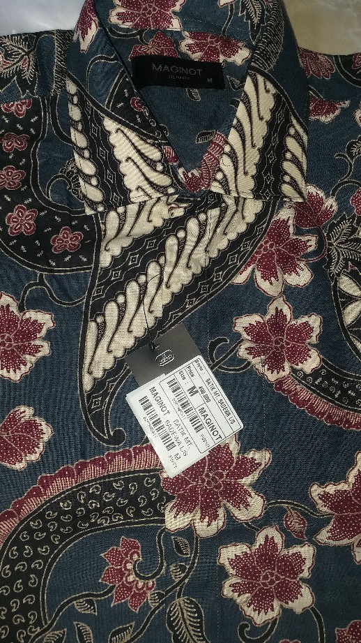 Maginot Kemeja Batik Pria Sadewa-ls Lengan Panjang