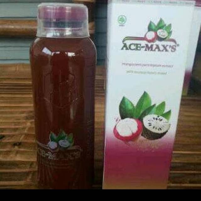 Ace Max Acemaxs Acemax's Ace Max 's Acemex ekstrak Kulit Buah Manggis kemasan lama