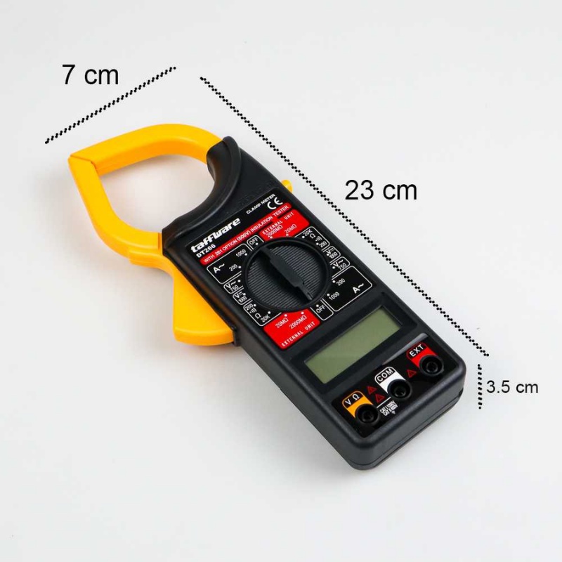 Tang Ampere Digital Clamp Multimeter Pengukur Arus Listrik AC DC