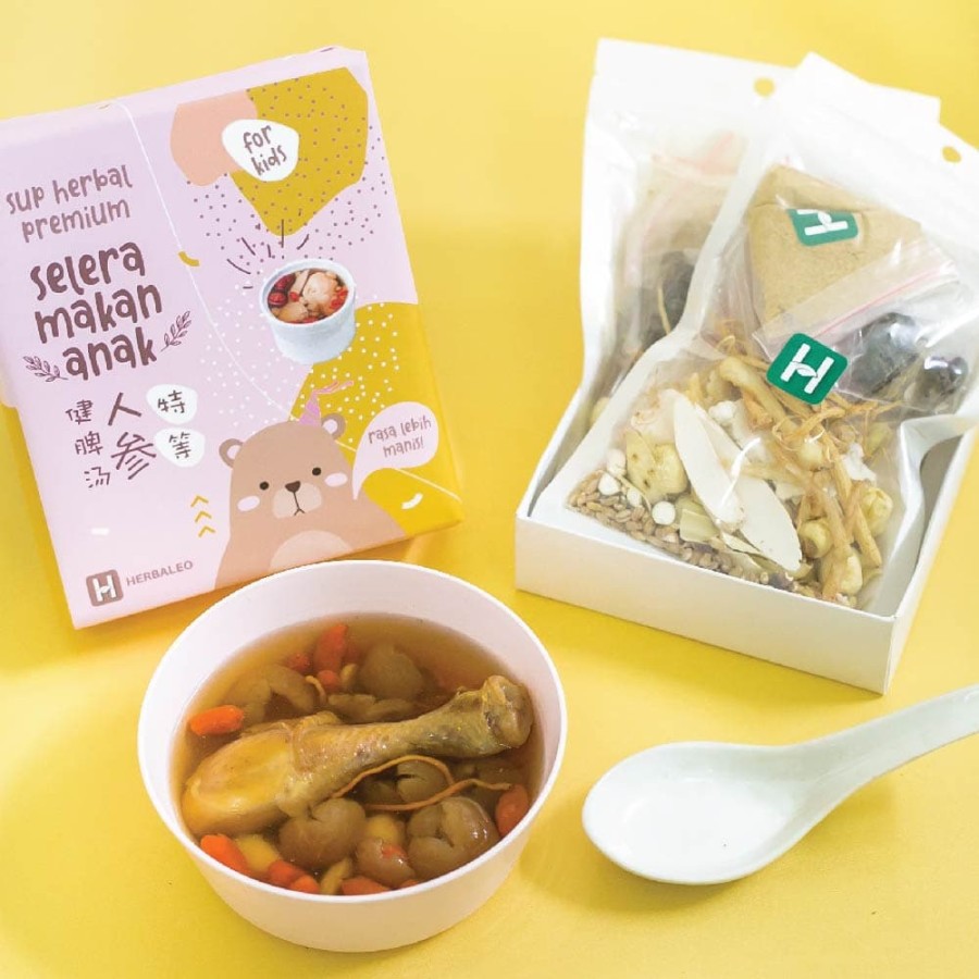 Herbaleo Premium Soup - Selera Makan Anak &amp; Daya Tahan Tubuh