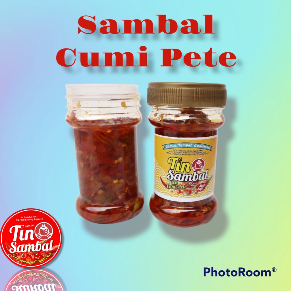 sambal cumi pete/sambal cumi baby/sambal cumi-Tin Sambal 120g