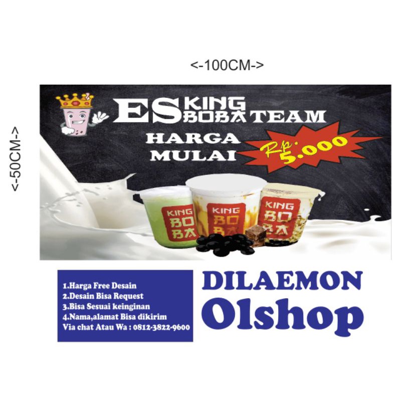 spanduk boba