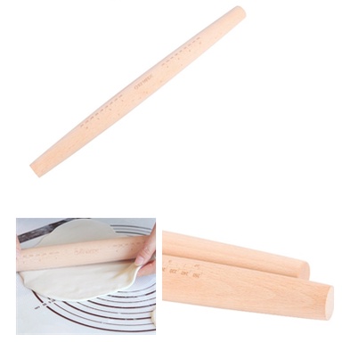 Rolling Pin Kayu Wood Penggiling Adonan Chefmade 18 Inch WK9836