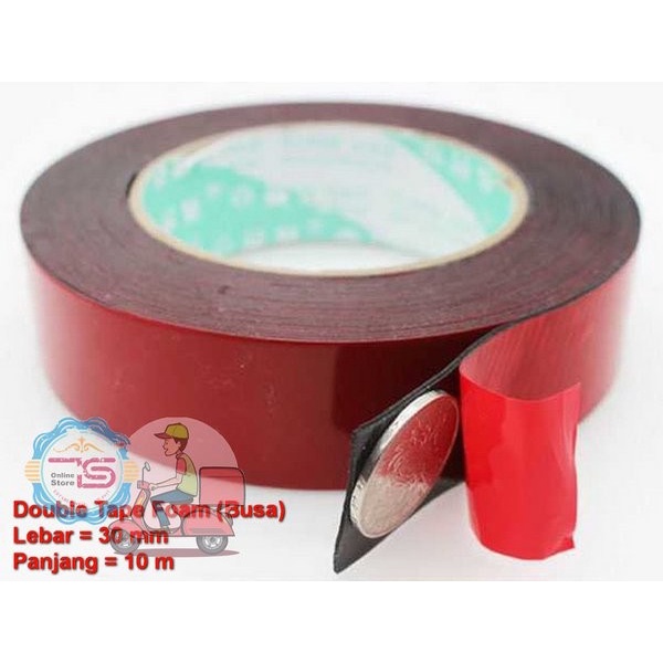 

Unik Hs 30Mm 10M Double Tape Foam Busa Solatip Bolak Balik Nikto 3M Kuat Bagus