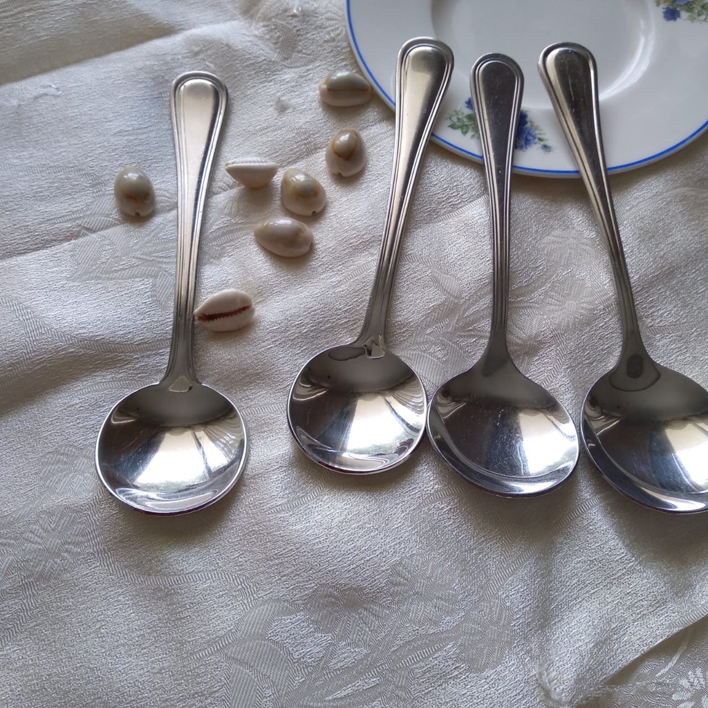 2 Pcs Sendok Soup Hotel ONEIDA 18/10