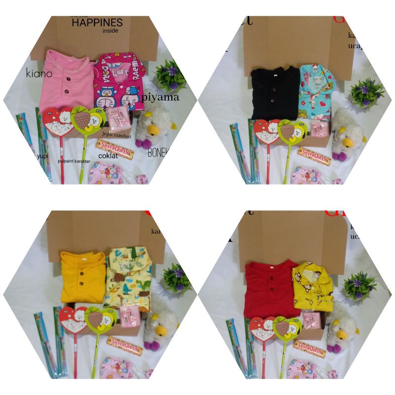 Kado ulang tahun anak/Hampers/anak kids 1_6 thn/terbaru cewek cowok