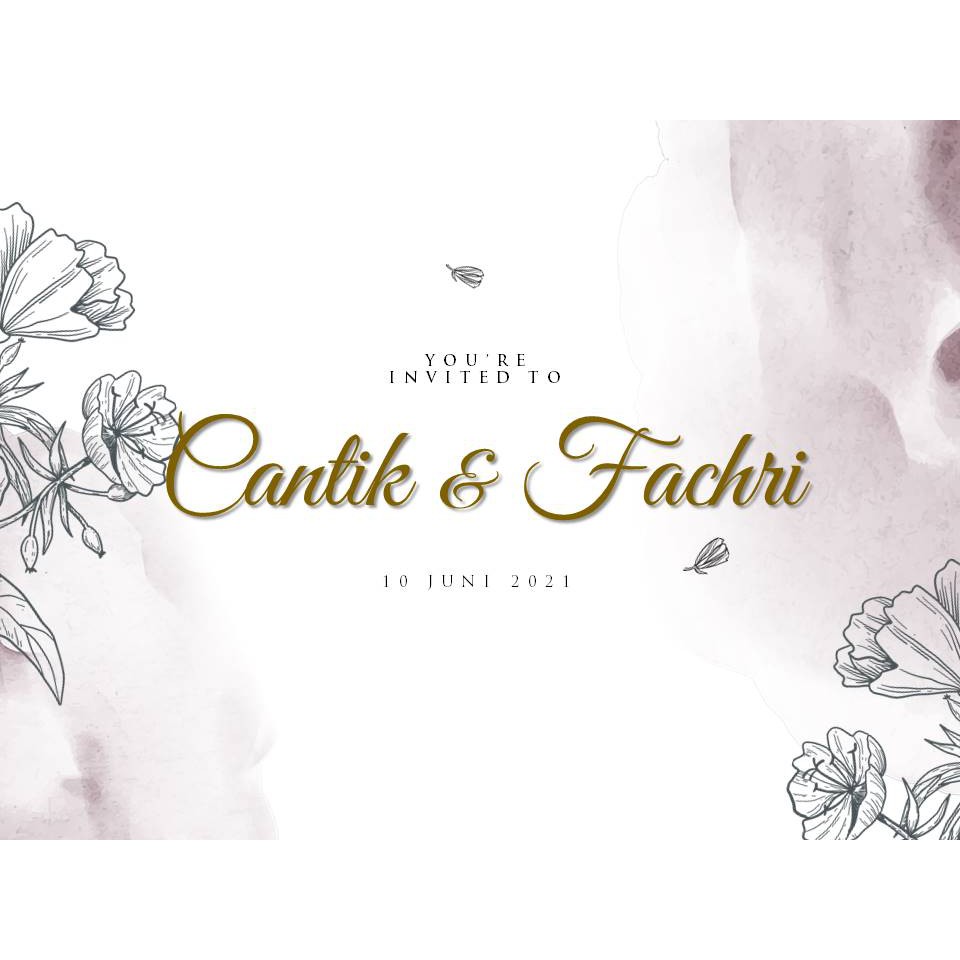 UNDANGAN SEMARANG VIDEO PERNIKAHAN ANIMASI DIGITAL 01 A