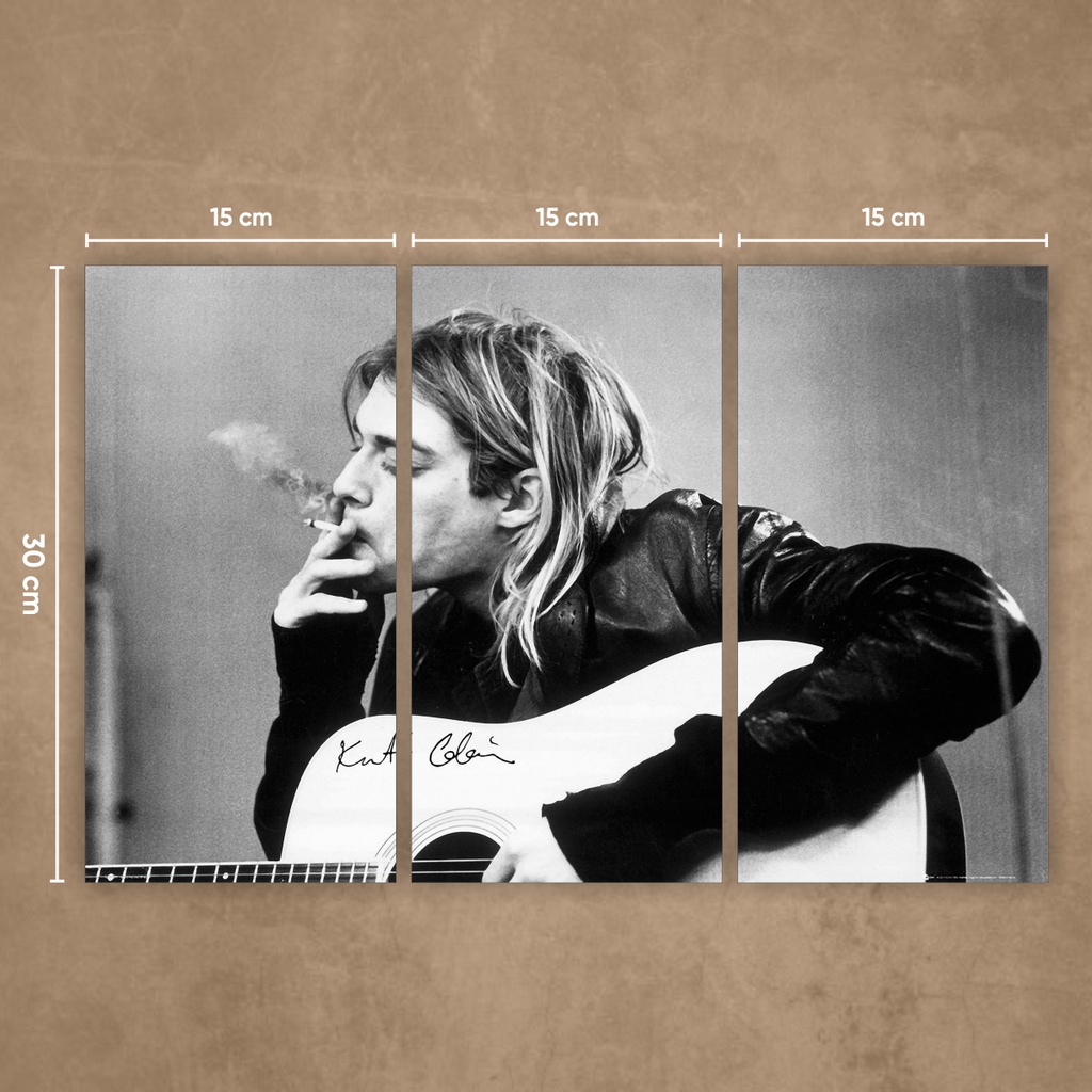 Jual Poster Kayu Kurt Cobain | Poster Kayu | Dekorasi Kamar | Dekorasi ...