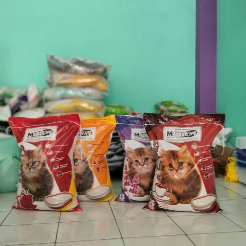 Promo Pasir Markotop 25liter all varian - Pasir Kucing Bukan Join Cat Liter