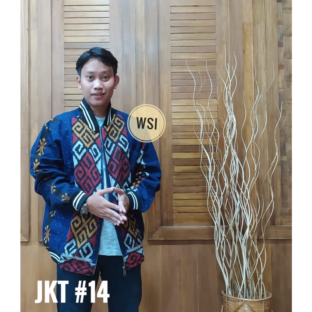 New Jaket Tenun Gaul Asli Jepara.Bisa buat cowok dan cewek - WSI