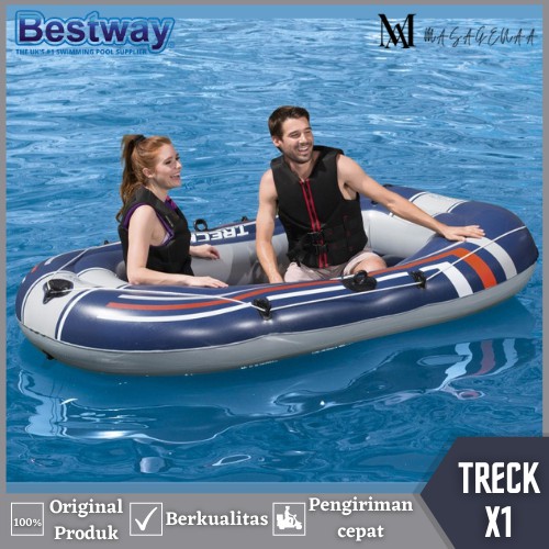 INTIME 400 Perahu Karet Mancing Inflatable Fishing Boat 4 Person