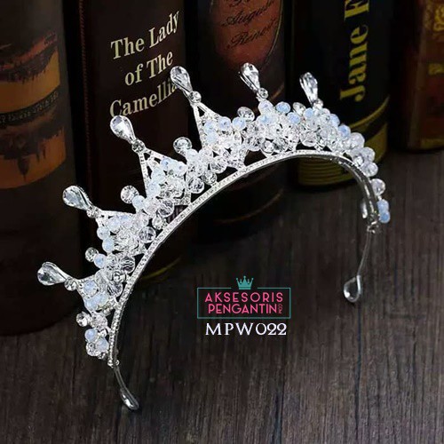 [SIAP KIRIM] HEADPIECE PENGANTIN MAHKOTA WEDDING AKSESORIS WANITA MPW022