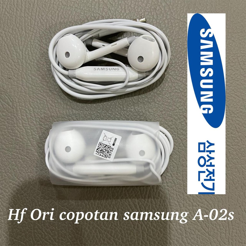 HF HEADSET HEADSFREE ORI CABUTAN SAMSUNG J2 A10 A20 A50 A21S A12 A02 A01 CORE M11 A11 M20 M30S M50