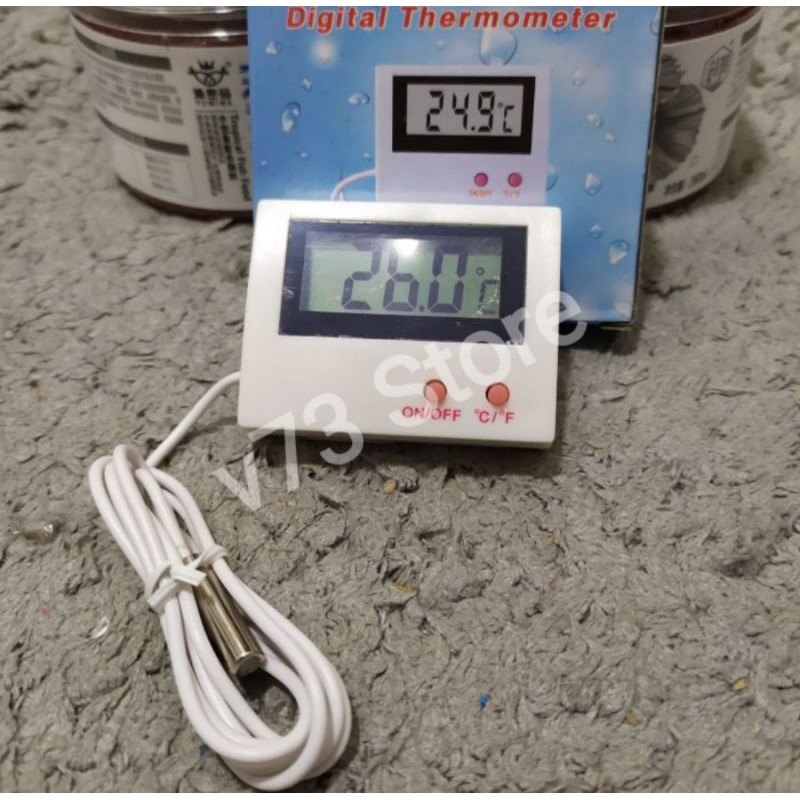 THERMOMETER DIGITAL / TERMOMETER DIGITAL UNTUK AIR AQUARIUM