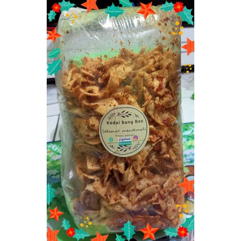 

basreng Extra cabai Dau Jeruk 500g