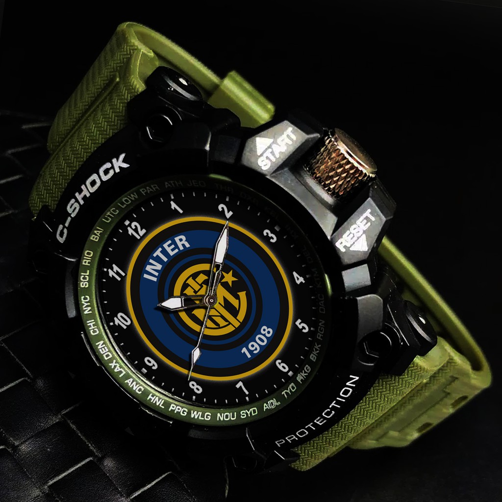 (EXCLUSIVE) JAM TANGAN INTER 2 (STRAP WARNA)