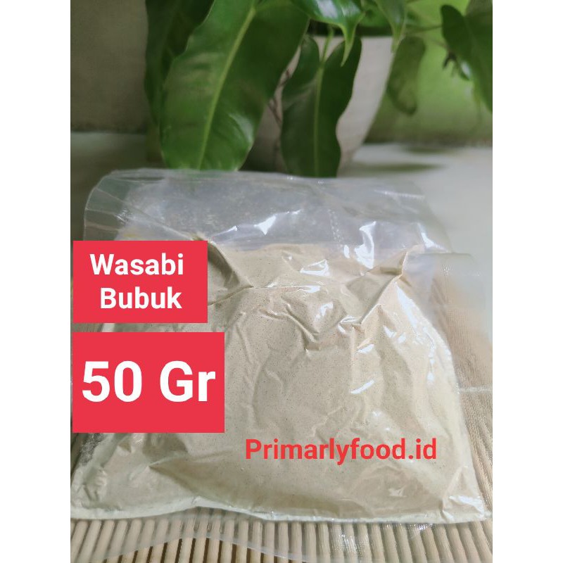 

wasabi bubuk / wasabi powder / horseradish 50 gr