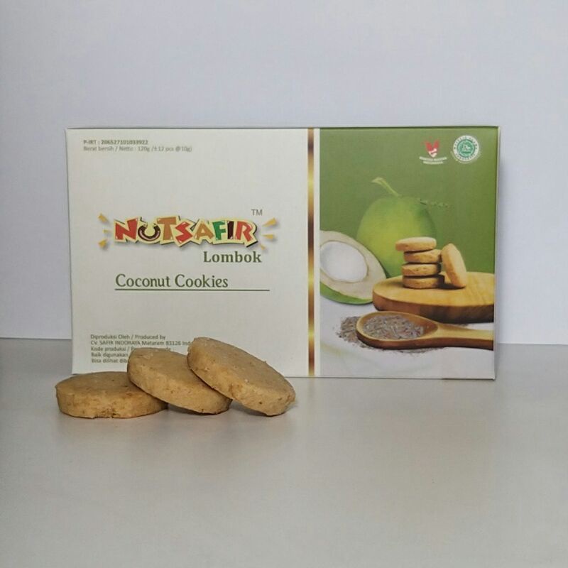 NUTSAFIR KUKIS RASA KELAPA/COCONUT COOKIES KHAS LOMBOK