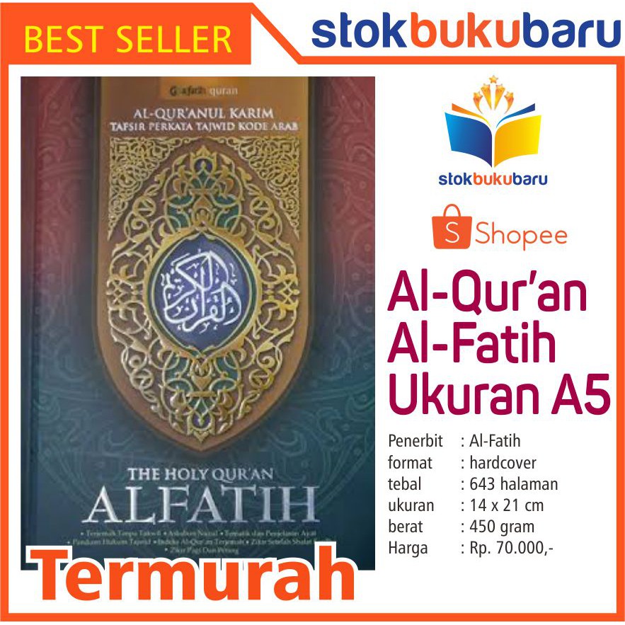 Al-Quran Al-Fatih Ukuran A5