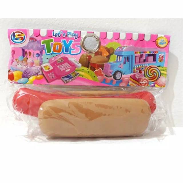 Mainan Anak Hot Dog Kemasan Plastik LF-58