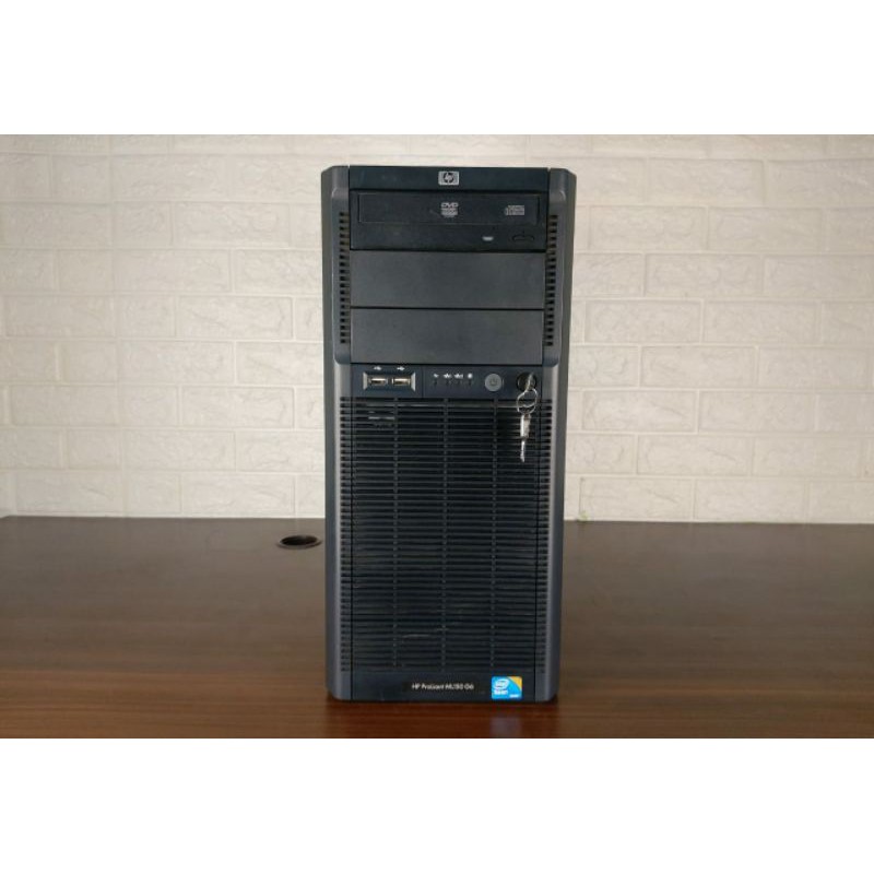 Server HP Proliant ML150 G6 Intel Xeon E5504 Ram 8 GB HDD 300 GB Second Berkualitas