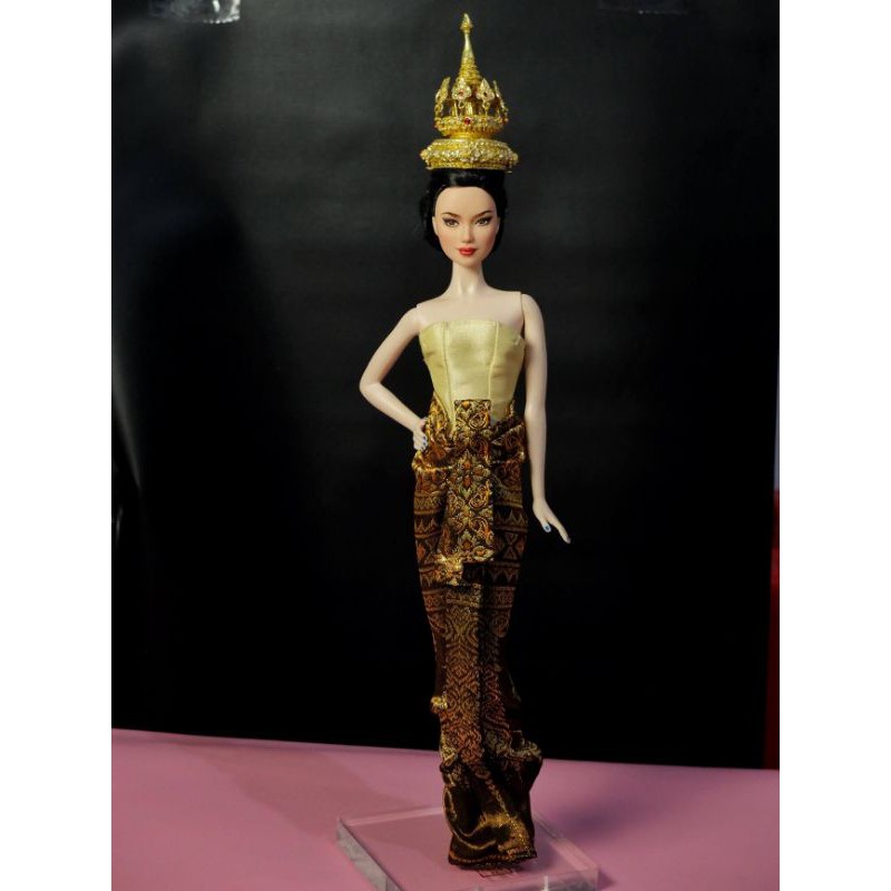 kostum baju boneka barbie fashion royalty tradisional National costume thailand Cambodia