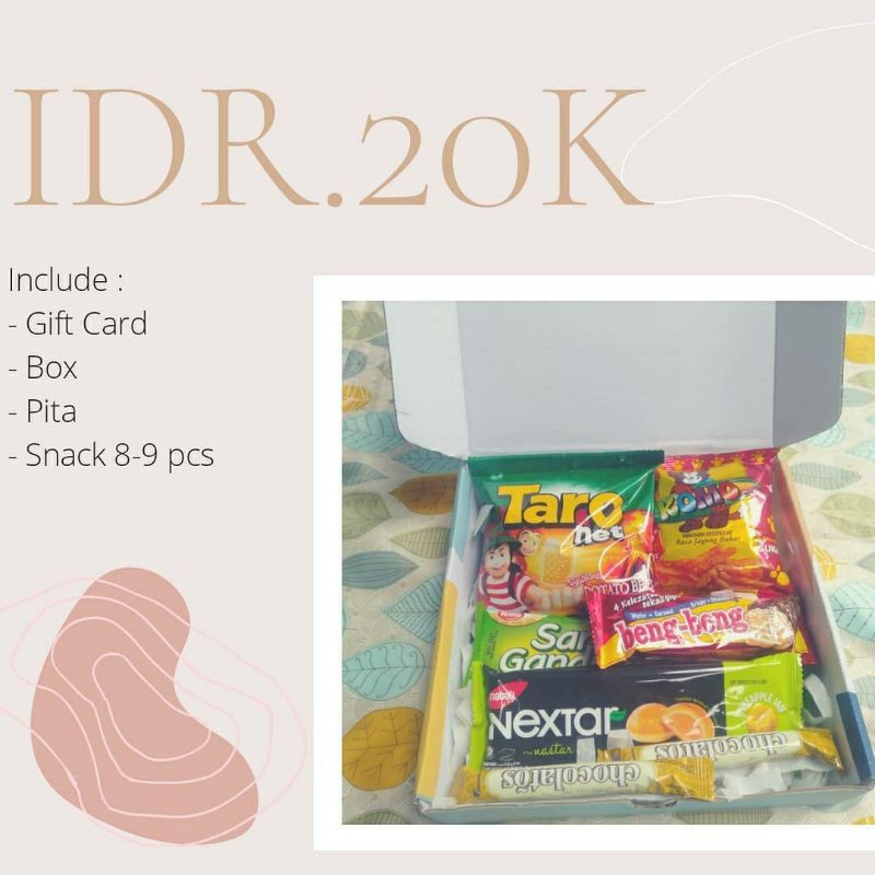 

[READY] Snacks Box [Git Box, Hampers Box, Birthday, Anniversary, Box of Happiness,