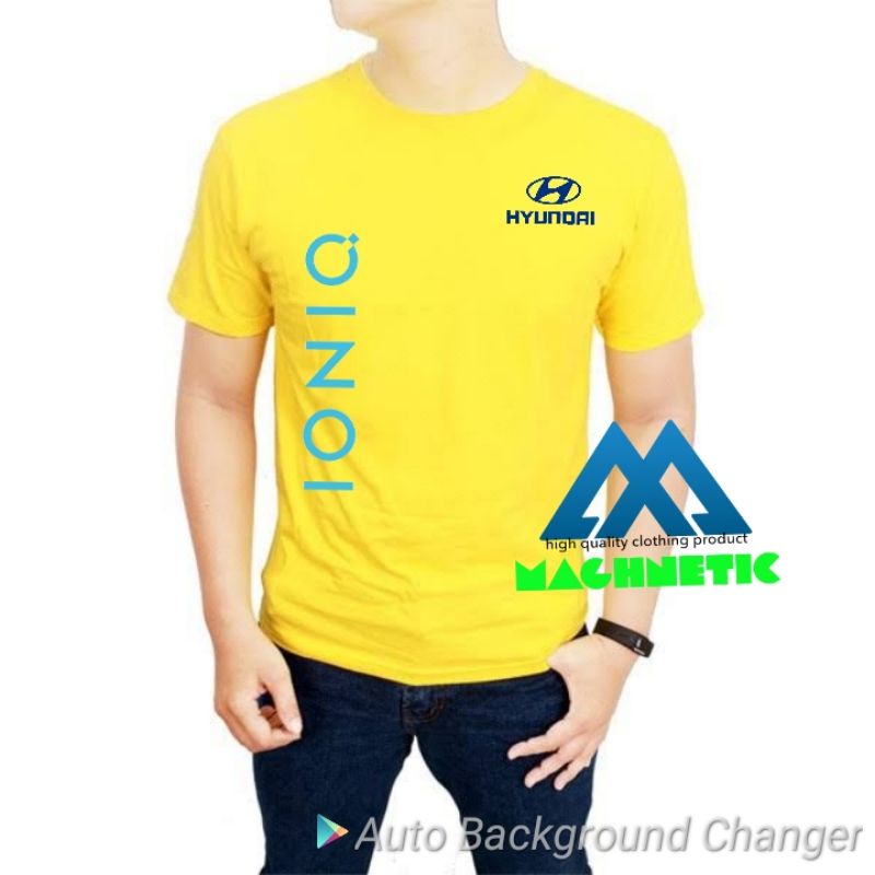 Tshirt Kaos Distro keren Hyundai ioniq yundai
